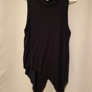asymmetrical yoga tank top
